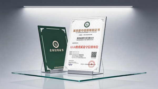 易视界荣膺AAA级重质量守信用单位称号