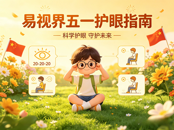 易视界五一防&ldquo;视&rdquo;力危机：给青少年眼睛放个真假期