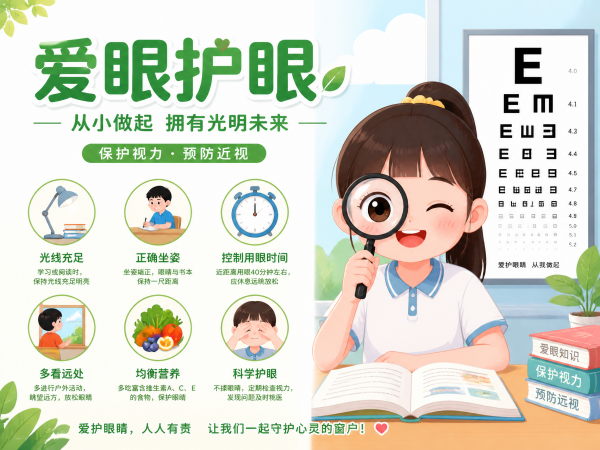 近视眼儿童吃什么对眼睛好  易视界视光中心