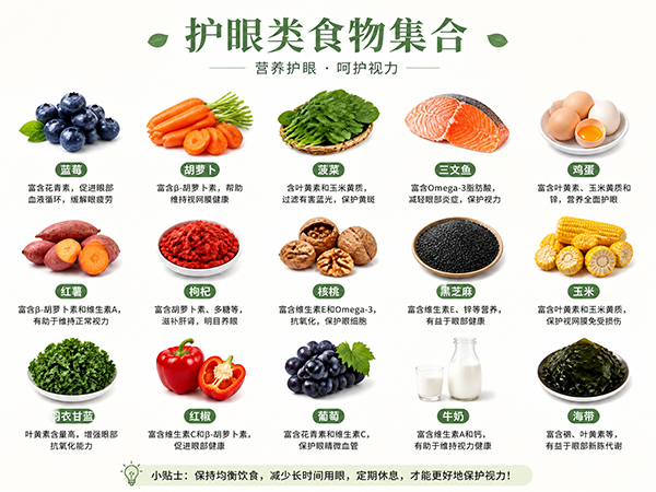 孩子视力差吃什么能增强视力  易视界视光中心