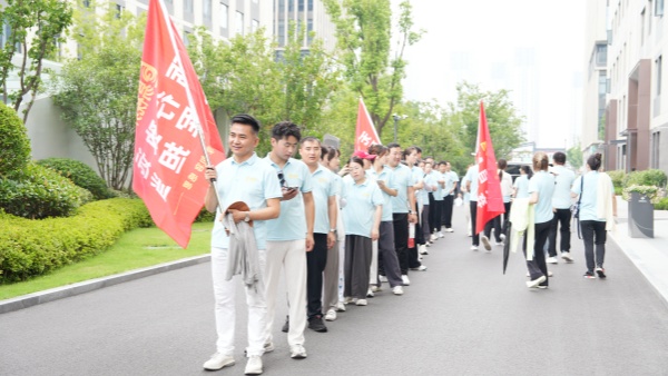 易视界42公里徒步活动精彩图集