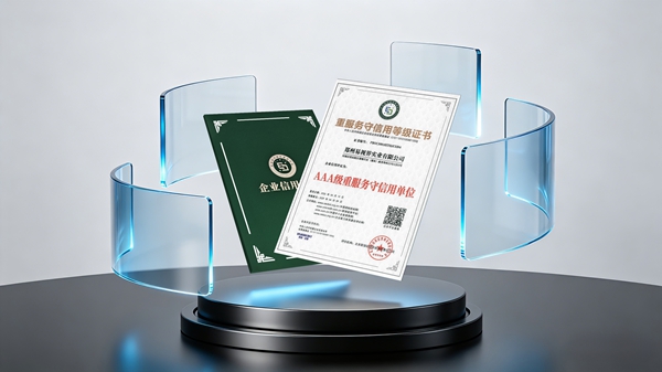 易视界荣获AAA级重服务守信用单位称号