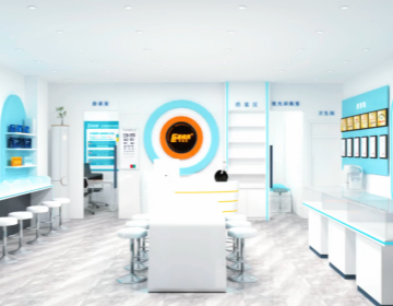 易视界西安新店开始装修